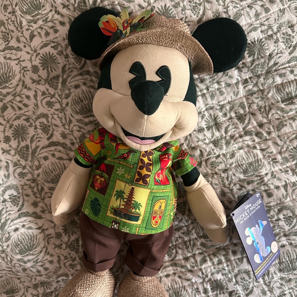 Tiki Mickey Plush